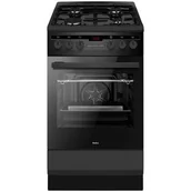 Kuchenki gazowo-elektryczne - AMICA 58GET3.33PAHZPTAPFA(BM Termoobieg Pizza 280˚C - miniaturka - grafika 1