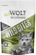 Przysmaki dla psów - Wolf of Wilderness Snack Wild Bites Junior 180 g Leafy Willows cielęcina - miniaturka - grafika 1