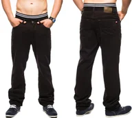 Spodnie męskie - SPODNIE SZTRUKSOWE STANLEY JEANS BRĄZOWE 104CM L32 - miniaturka - grafika 1