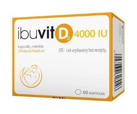 POLPHARMA Ibuvit D3 4000 IU x 60 kaps