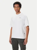 Koszulki męskie - G-Star Raw T-Shirt Base D26817-D593 Biały Boxy Fit - miniaturka - grafika 1