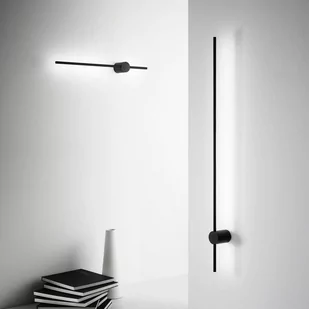 Ideal Lux Kinkiet ESSENCE AP 11W czarna 265643 265643/IL - Lampy ścienne - miniaturka - grafika 1