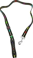 Smycze dla psów - SIGNAL LEASH - Smycz z kolorową iluminacją LED dla średnich i dużych psów, czarna - miniaturka - grafika 1