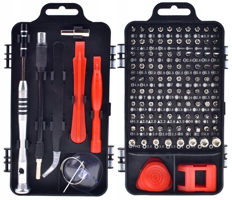 2 x Wkrętaki Precyzyjne Otwieraki Iphone Zestaw Do Naprawy Telefonów 110 el