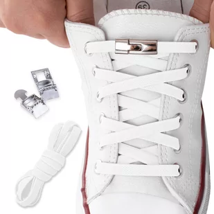 Sznurówki bez wiązania do butów elastyczne gumowe - Akcesoria obuwnicze - miniaturka - grafika 1