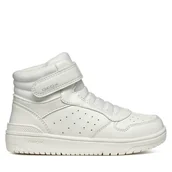 Buty dla dziewczynek - Sneakersy Geox J Washiba Girl J36HXA 05415 C1000 D Biały - miniaturka - grafika 1