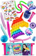 Zabawki sensoryczne - Zestaw Jednorożec Fidget Slime - Zabawki Sensoryczne i Gniotki dla Dzieci - miniaturka - grafika 1