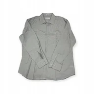 Koszule męskie - Elegancka koszula męska dł. rękaw CALVIN KLEIN XL - miniaturka - grafika 1