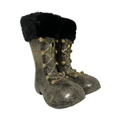 Ozdoby bożonarodzeniowe - DEKORACJA ŚWIĄTECZNA BUTY ŚWIĄTECZNE - miniaturka - grafika 1