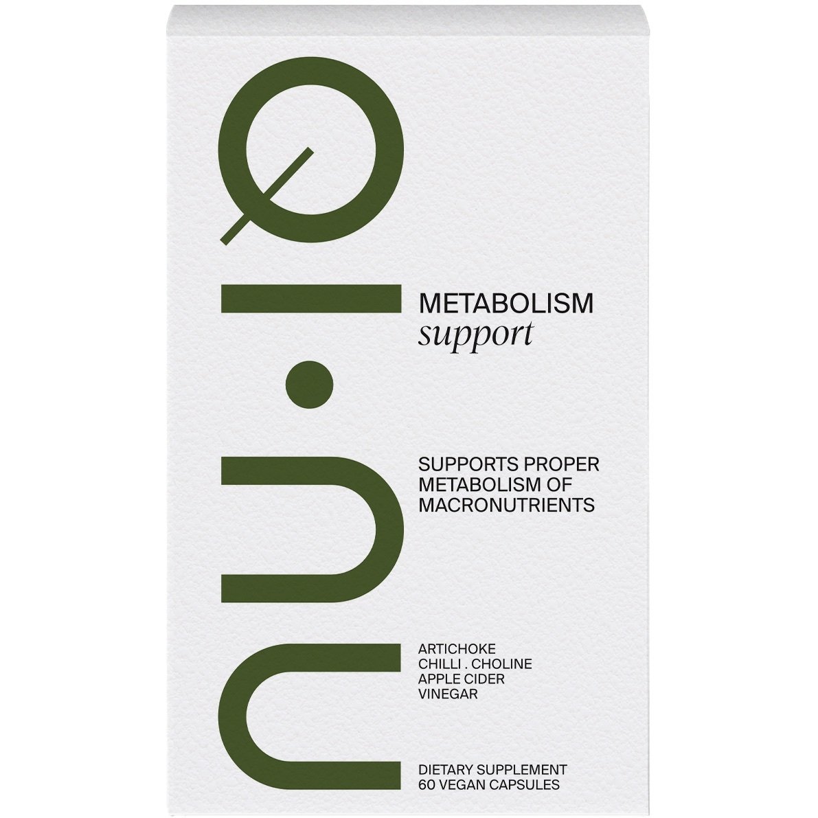 QI-NU Metabolism Support Suplement diety, kapsułki 60 szt.
