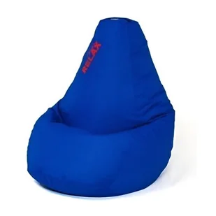 Pufa worek GGF Sako Grusza Niebieski L 105 x 80 cm - Fotele i pufy dla dzieci - miniaturka - grafika 1