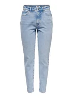 Spodnie damskie - ONLY Dżinsy "Emily" - Slim fit - w kolorze błękitnym - miniaturka - grafika 1