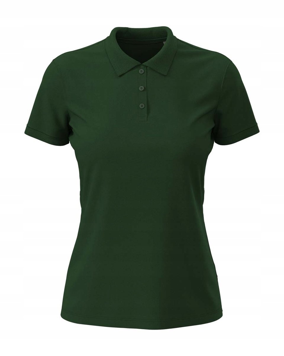 Koszulka damska polo T-shirt Polówka Stedman ST9160 Bottle Green S