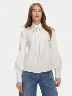 KARL LAGERFELD Koszula A2W11004 Biały Regular Fit - Koszule damskie - miniaturka - grafika 1