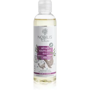 Nobilis Tilia Kids' Care Ríša olejek do kąpieli dla dzieci od urodzenia 200 ml - Kosmetyki kąpielowe dla dzieci - miniaturka - grafika 1
