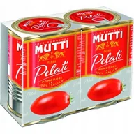 Pasztet i przetwory mięsne - MUTTI Pelati 2x400g pomidory bez skórki - miniaturka - grafika 1