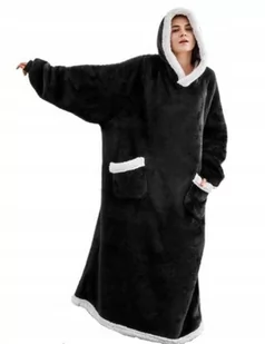 Ciepły Koc Z Rękawami Oversize Futrzak 2W1 Gruby Xxl [74Dc] - Koce - miniaturka - grafika 1