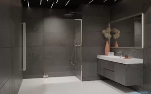 Radaway Modo SL II kabina Walk-in 55x200 prawa szkło przejrzyste 10319055-01-01R - Kabiny prysznicowe Radaway Modo SL II kabina Walk-in 55x200 prawa szkło przejrzyste 10319055-01-01R - Kabiny prysznicowe - miniaturka - grafika 3