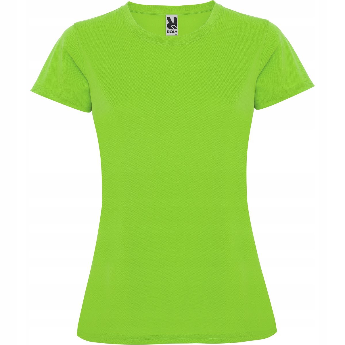 Koszulka Sportowa Damska T-shirt CONTROL DRY ROLY 0423 ZIELONY LIME 2XL