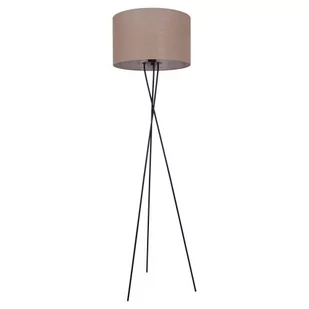 Sevana lampa podłogowa 1-punktowa czarna/beżowa K-4379 - Lampy stojące - miniaturka - grafika 1