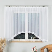 Firany - Firanka gotowa żakardowa ŻAKLINA 400x160 023405-001 - miniaturka - grafika 1