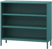 Regały - JAN NOWAK Niski regał LUCA, 1000 x 900 x 350 mm, Modern : morski - miniaturka - grafika 1