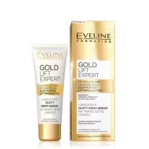GOLD LIFT EXPERT LUKSUSOWY ZŁOTY KREM-SERUM NA TWARZ, SZYJĘ I DEKOLT - Serum do twarzy - miniaturka - grafika 2