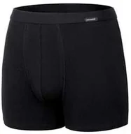 Majtki męskie - Bokserki męskie Cornette Authentic 092 3-5 XL czarne - miniaturka - grafika 1