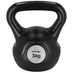 Spokey - Kettelbel Platik 3Kg - Hantle i ciężarki - miniaturka - grafika 1
