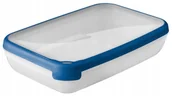 Pojemniki kuchenne - Pojemnik prostokątny 2.6L Curver Grand Chef Eco Line, niebieski - miniaturka - grafika 1