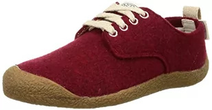 KEEN Damskie trampki Mosey Derby, czerwony filc/brzoza, 3,5 UK - Trampki damskie - miniaturka - grafika 1