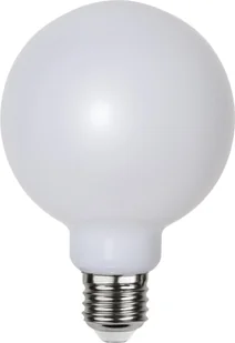 Żarówka LED PC E27 G95 1,2W 2700k mleczna plastikowa - Żarówki LED - miniaturka - grafika 1