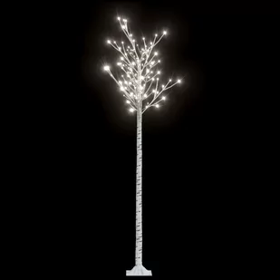 vidaXL vidaXL Wierzba z oświetleniem, 200 zimnych białych LED, 2,2 m - Choinki - miniaturka - grafika 1