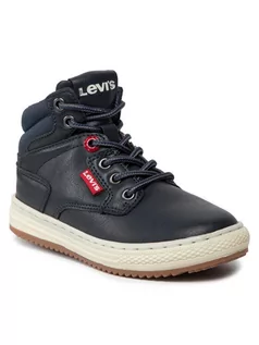 Buty dla chłopców - Levi's Trzewiki VYHK0010S Granatowy - grafika 1