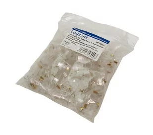 Logilink Wtyki RJ45 w worku po 100 szt MP0002 - Adaptery i przejściówki - miniaturka - grafika 3
