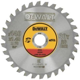 DeWalt tarcza pilarska 140x20mm 30 zębów DT1923-QZ DT1923-QZ - Tarcze do pił - miniaturka - grafika 1