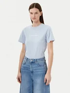 Koszulki i topy damskie - Calvin Klein T-Shirt Hero Logo K20K205448 Niebieski Regular Fit - miniaturka - grafika 1