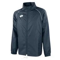 Piłka nożna - Lotto dzieci Delta WN Jr Wind Jacket Long Sleeve, niebieski, XS S9816 - miniaturka - grafika 1