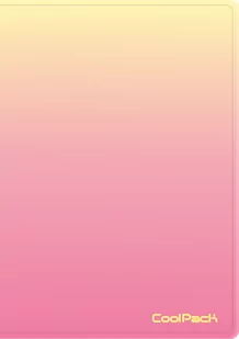 Patio Teczka Clear Book Gradient peach 03517 CoolPack 20 koszulek - Teczki i skoroszyty - miniaturka - grafika 1