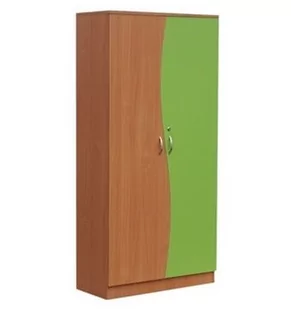 Szafa szkolna ubraniowa Fala 9, szer. 900 mm - Meble do szkół i przedszkoli - miniaturka - grafika 1
