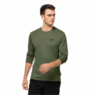 Koszulki sportowe męskie - Męska koszulka termoaktywna z długim rękawem SKY THERMAL LS T M greenwood - grafika 1