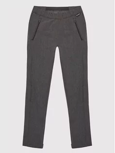 Spodnie damskie - Regatta Spodnie materiałowe Junior Pentre RKJ127 Szary Regular Fit - grafika 1