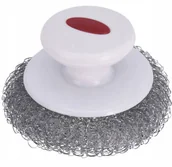 Akcesoria do grilla - Druciak metalowy z uchwytem do czyszczenia grilla, 2 sztuki - miniaturka - grafika 1