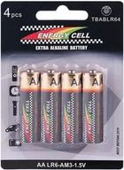 Baterie i akcesoria - ENERGY CELL Bateria Alkaiczna AA 4szt. 20114 - miniaturka - grafika 1