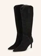 Kozaki damskie - Guess Buty Palista schwarz - miniaturka - grafika 1