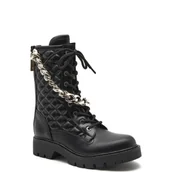 Botki damskie - Guess Botki RIPLEI | z dodatkiem skóry - miniaturka - grafika 1