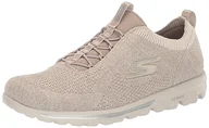 Trampki damskie - Skechers Damskie trampki Go Walk Travel - Radiant MoonSneaker, brązowy (taupe), 11 - miniaturka - grafika 1