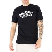 Koszulki sportowe męskie - Koszulka Vans Style 76 SS VN00004XY28 - czarna - miniaturka - grafika 1