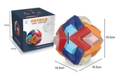 Układanki dla dzieci - Skarbonka, Piłka Do Składania Puzzle Układanka 3D- Pastylka - miniaturka - grafika 1