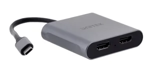 UNITEK ADAPTER USB-C NA 2X HDMI, 4K 60HZ MST - Kable komputerowe i do monitorów - miniaturka - grafika 1